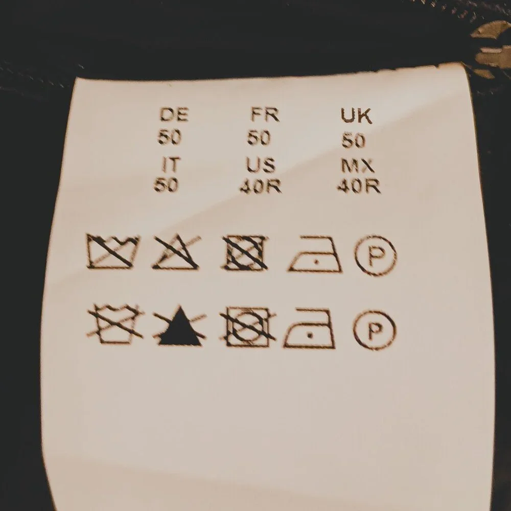 Hugo Boss Wool Cashmere Coat with Inner Bib & Ribbed Collar Size 40R EUC - Picture 11 of 16